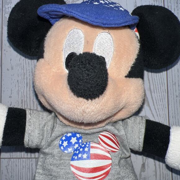 Disney Parks Mickey Mouse American Adventure World Showcase Plush - Picture 6 of 8